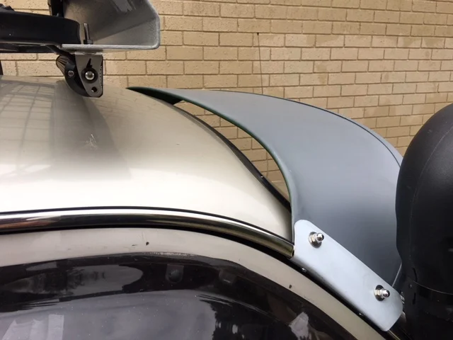 Toyota LandCruiser 80 sunvisors