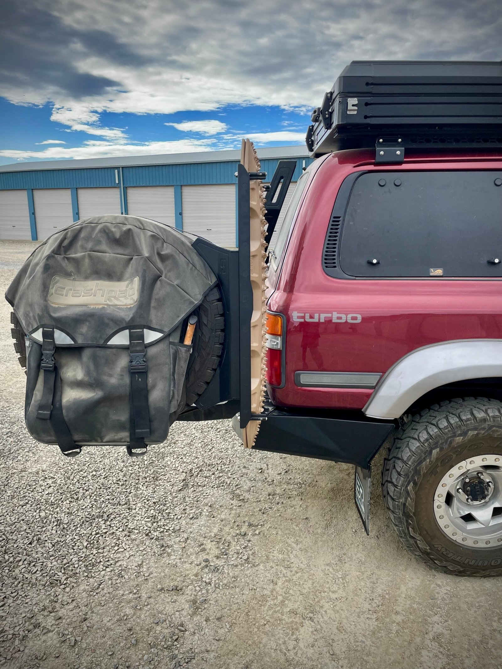 Aluminium Tyre Rack Maxtrax Holder