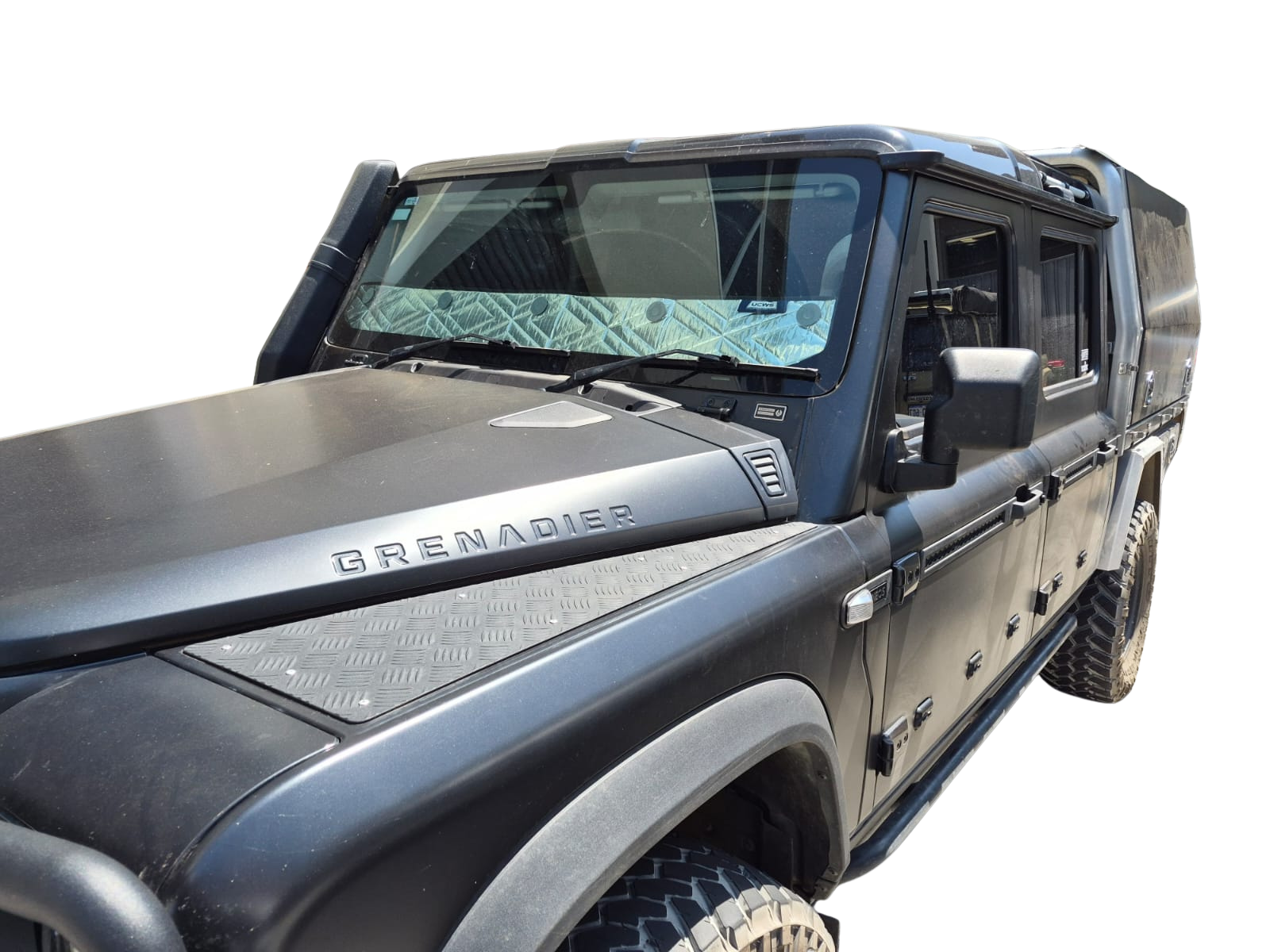ineos grenadier quartermaster dash sunshade