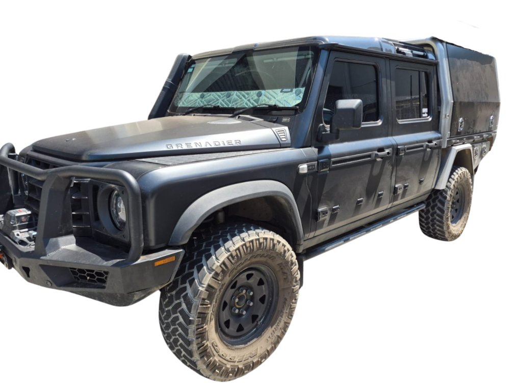 ineos grenadier quartermaster rear cab sunshade