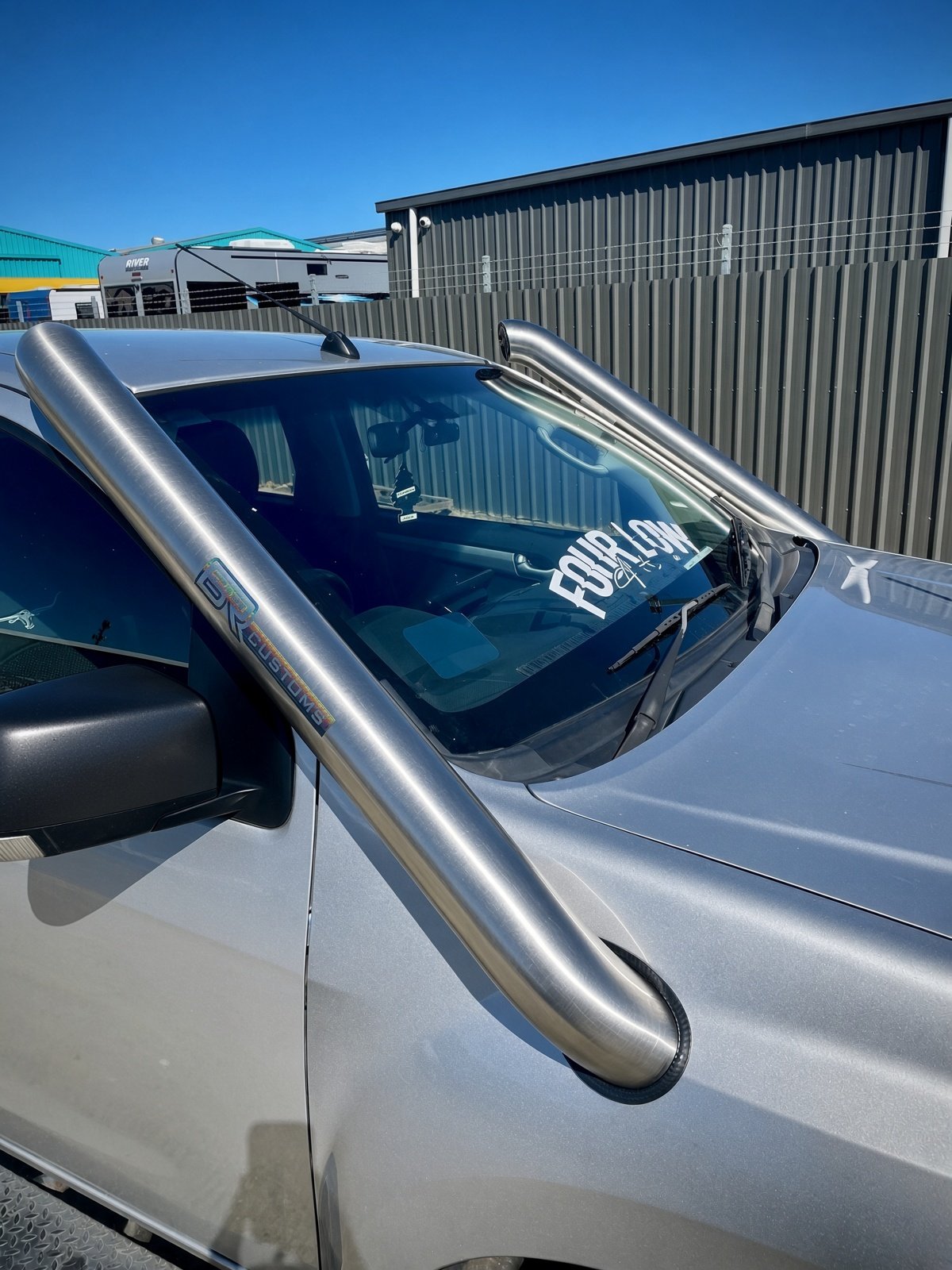 Isuzu D-MAX 2012-2020 Short Entry Snorkel