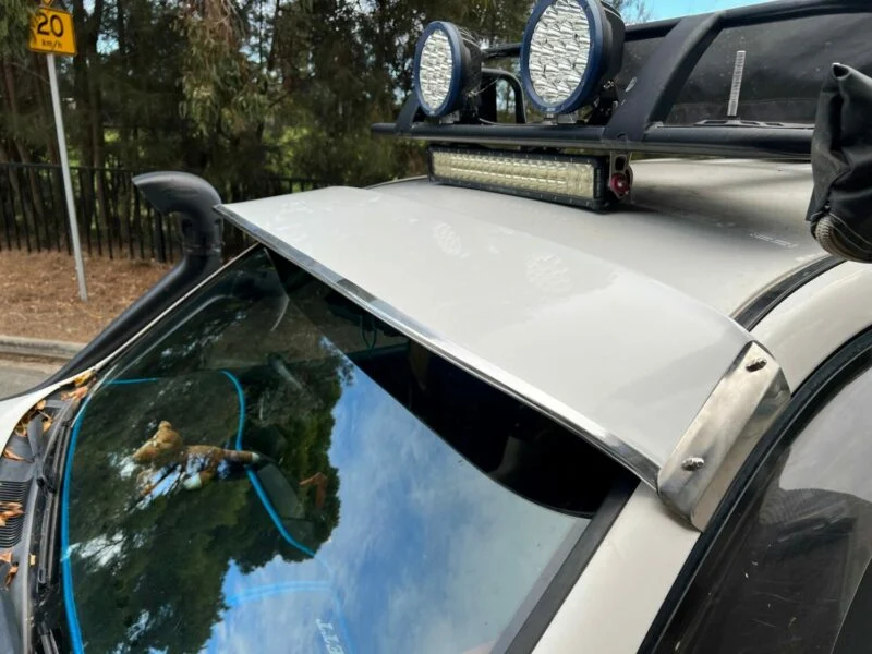 Toyota Land Cruiser 300 Series Mesh Windscreen Sunvisor