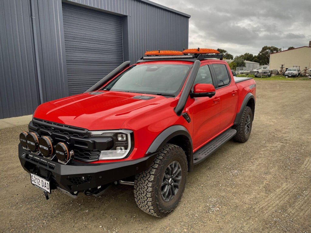 Ford Next Gen Ranger Raptor Short Entry Dual Snorkels